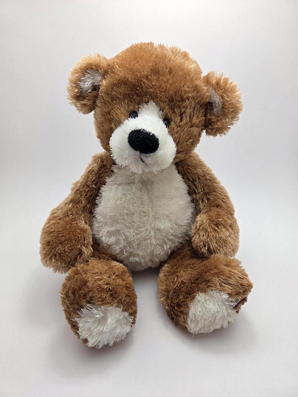 Gund Vintage "Fleming" Sitting Teddy Bear New Soft Vintage! (12 inch)